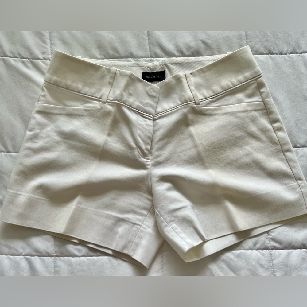 White shorts never worn!